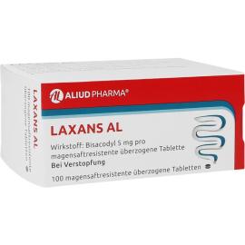 Laxans AL magensaftresistente überzogene Tabletten