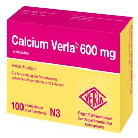 Calcium Verla 600 mg Filmtabletten