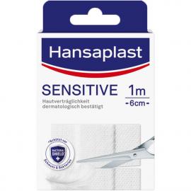 Hansaplast Sensitive Pflast.hypoallergen 6 cmx1 m