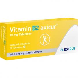 Vitamin B2 Axicur 10 mg Tabletten