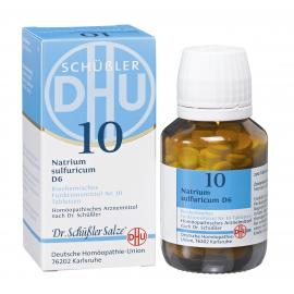 Biochemie Dhu 10 Natrium sulfuricum D 6 Tabletten