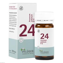 Biochemie Pflüger 24 Arsenum jodatum D 6 Tabletten